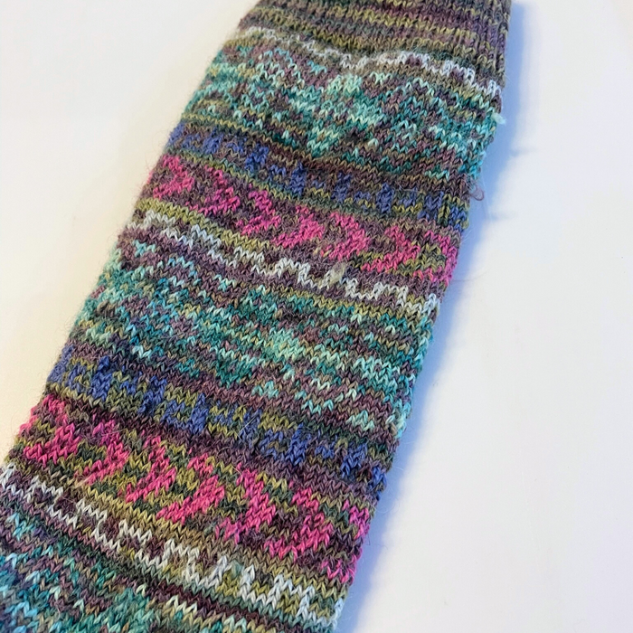 Alpaca Socks - Fair Isle Frida