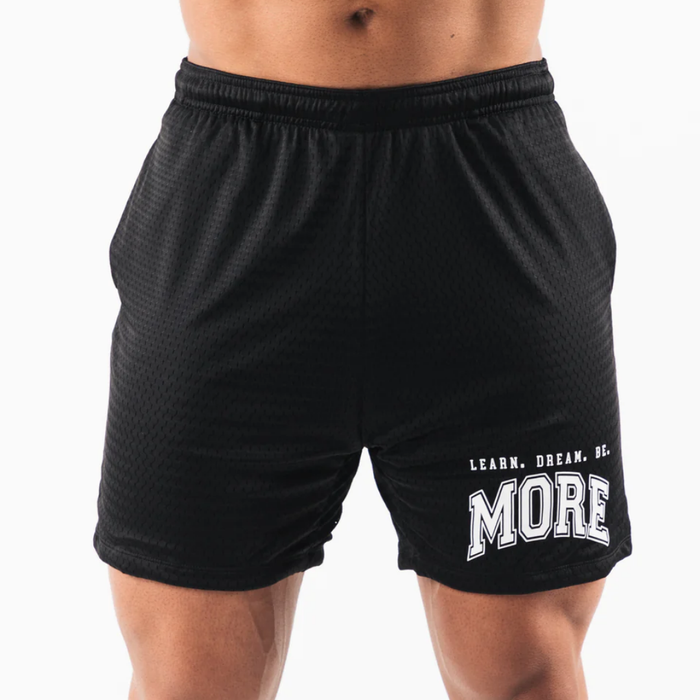 Alphalete - LDB More Mesh Short 6” - Black