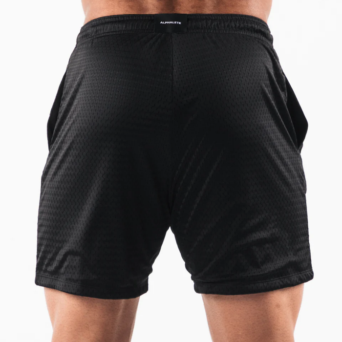 Alphalete - LDB More Mesh Short 6” - Black
