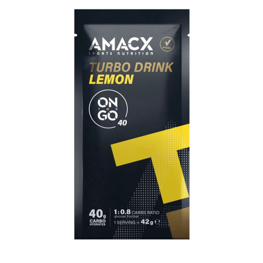 Amacx | Turbo Drink Mix | Travel Pack | Lemon