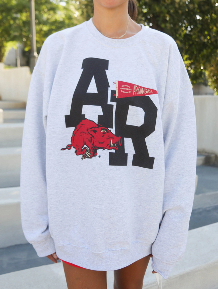 AR Razorback Pennant Vault Sweatshirt