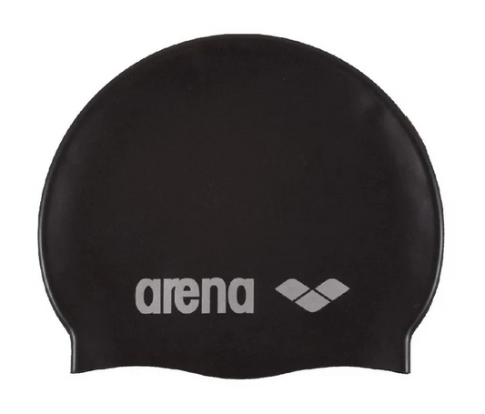 Arena | Classic Silicone Badmuts | Black / Silver