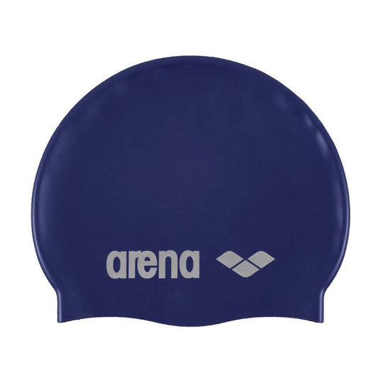 Arena | Classic Silicone Badmuts | Denim / Silver