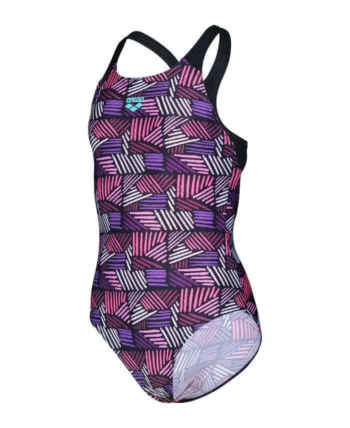 Arena | Girl's Swimsuit | Candies | Kids | Pink / Black