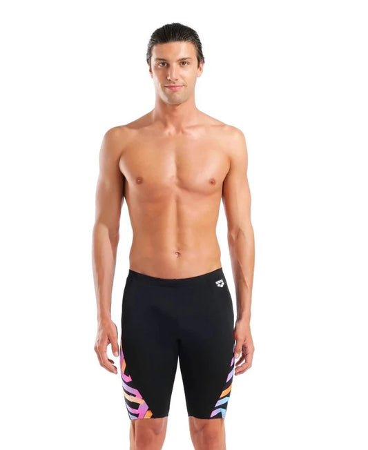 Arena | Texture | Swim Jammer | Heren | Black / Multi