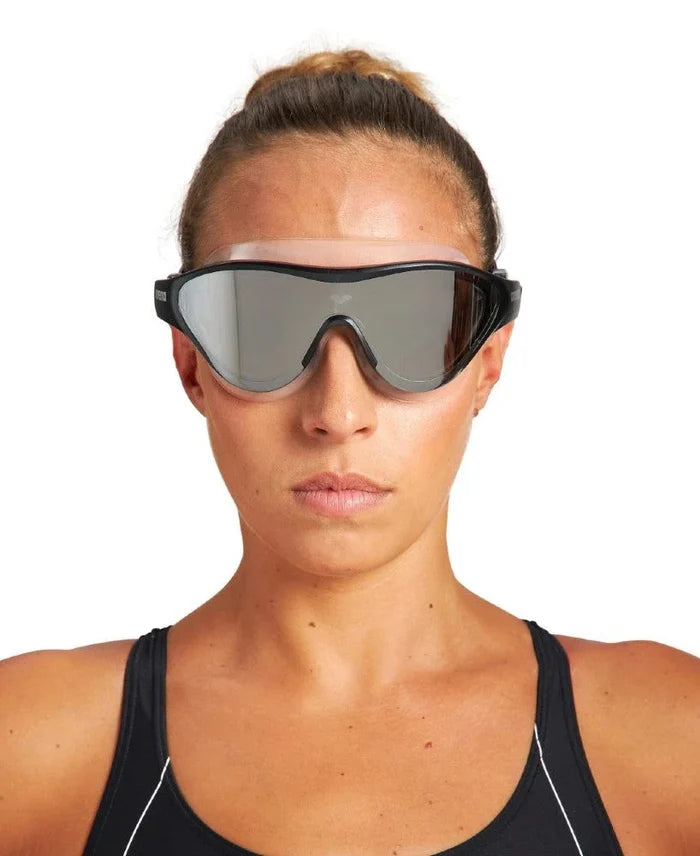 Arena | The One Mask Mirror | Silver / Black