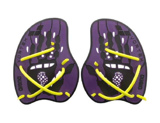 Arena | Vortex Hand Paddle | Plum / Artic Lime