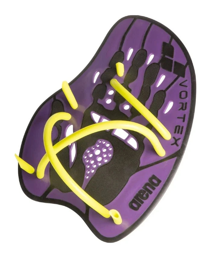Arena | Vortex Hand Paddle | Plum / Artic Lime