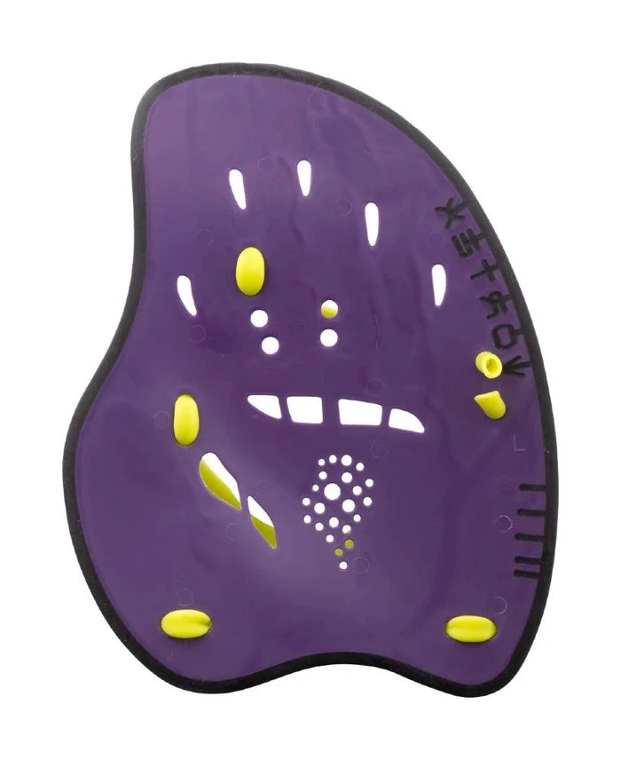 Arena | Vortex Hand Paddle | Plum / Artic Lime