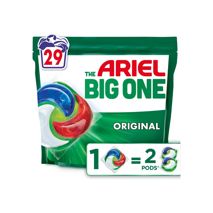 Ariel Original The Big One Laundry Capsules 29 Washes