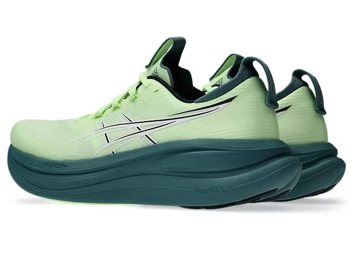 Asics | Gel-Nimbus 28 | Illuminate Yellow / Foggy Teal | Heren