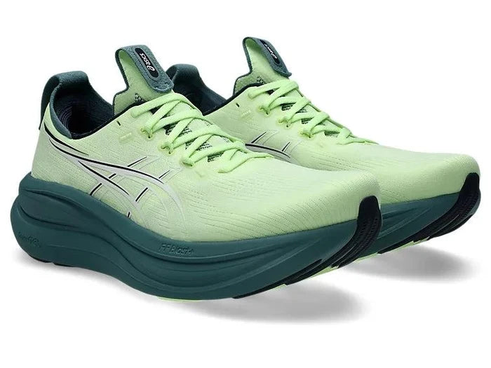 Asics | Gel-Nimbus 28 | Illuminate Yellow / Foggy Teal | Heren