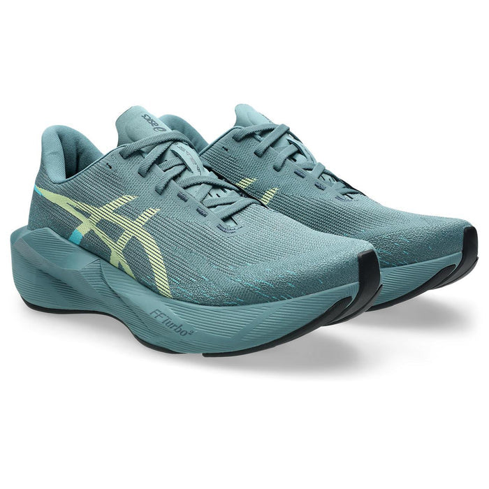 Asics | Novablast 6 | Foggy Teal / Illuminate Yellow | Heren