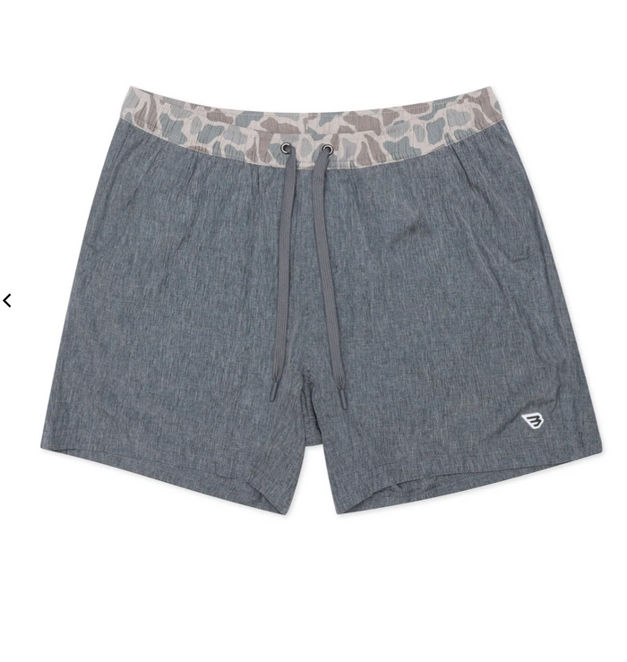 Athletic Short - Grizzly Grey - Classic Deer Camo Liner