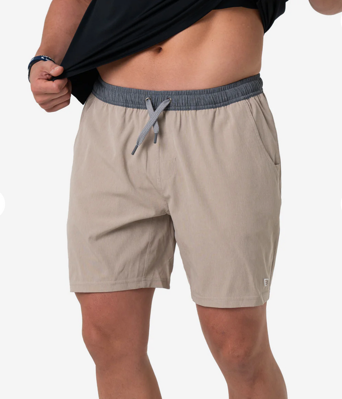 Athletic Short - Heather Khaki - Venado Camo Liner