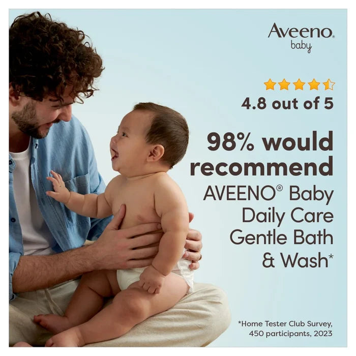 Aveeno Baby Daily Care Gentle Bath & Wash For Sensitive SKin 400ml