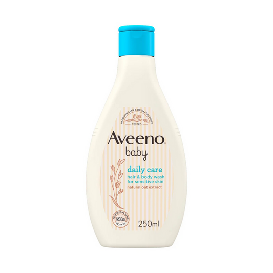 Aveeno Baby Daily Care Hair & Body Wash For Sensitive Skin 250ml