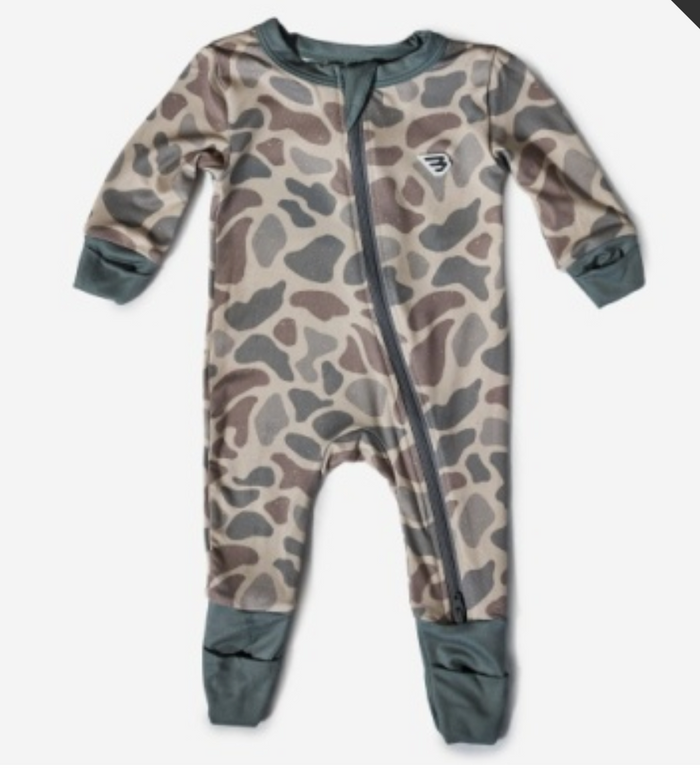 BABY ZIP UP-Classic Deer Camo