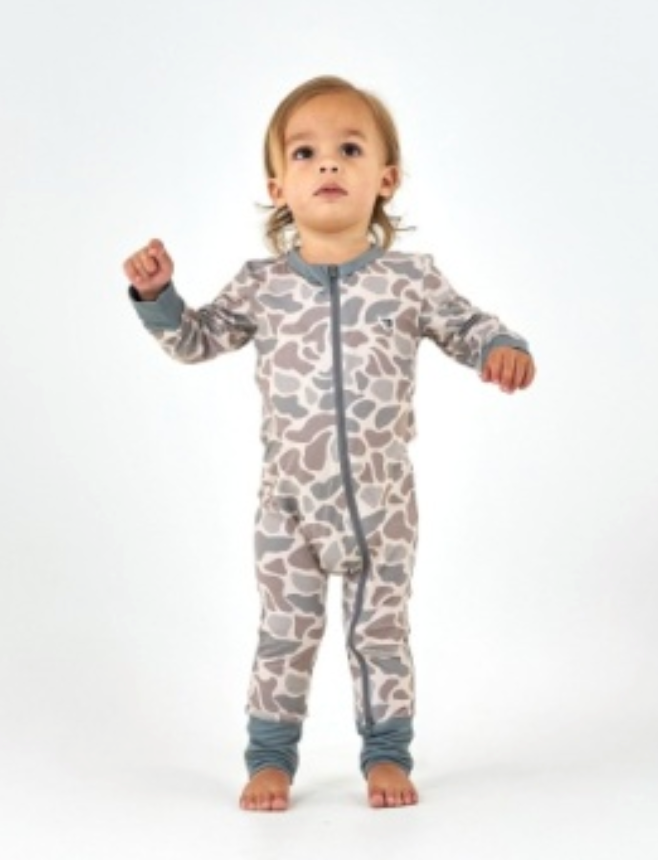 BABY ZIP UP-Classic Deer Camo