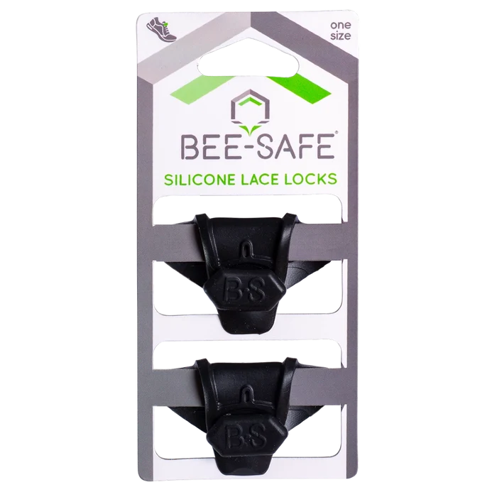 Bee-Safe | Silicone Lace Locks | Black