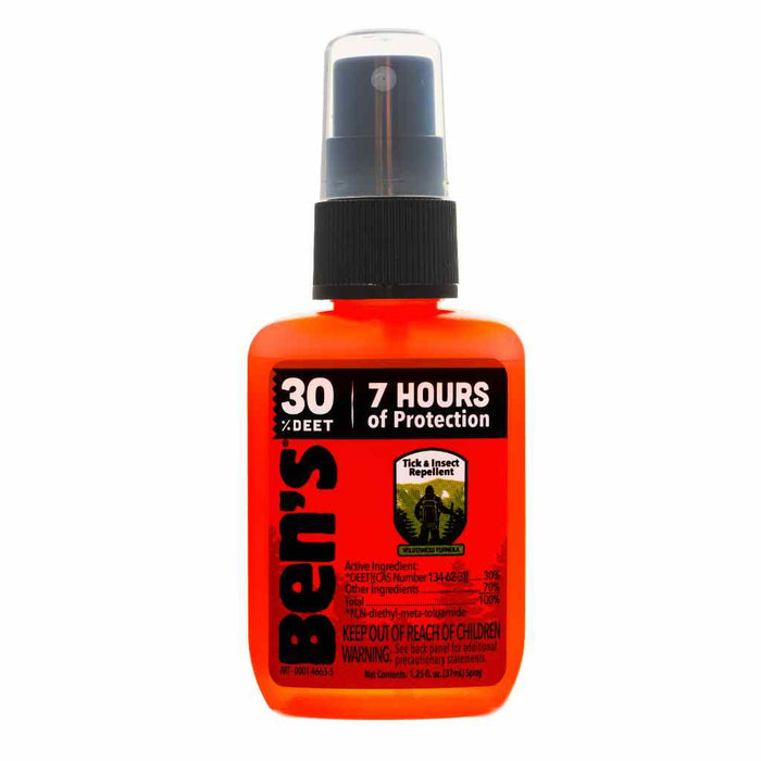 Ben's 30 Tick & Insect Repellent 1.25 oz. Pump Spray - Boxed