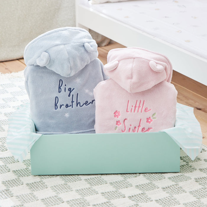 Big Sibling & Little Sibling Asset Fleece Robe Gift Set