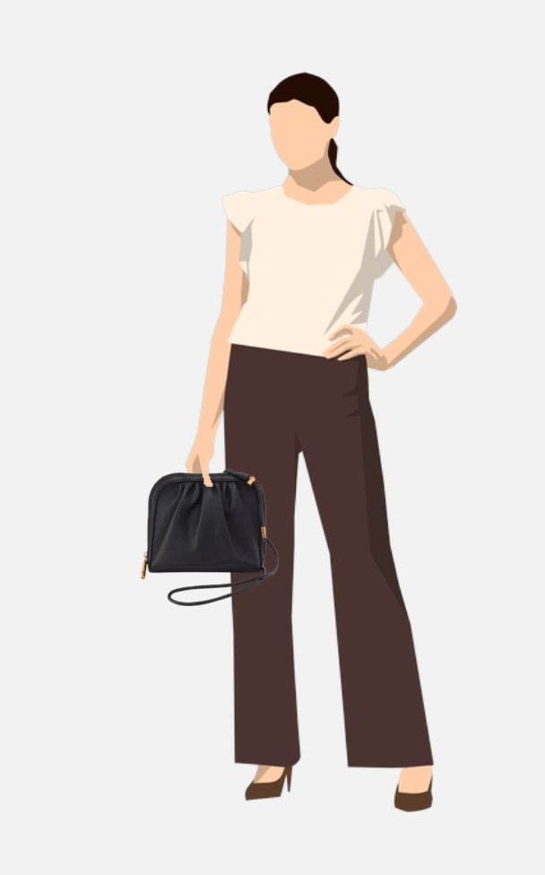 Black Isabelle Crossbody