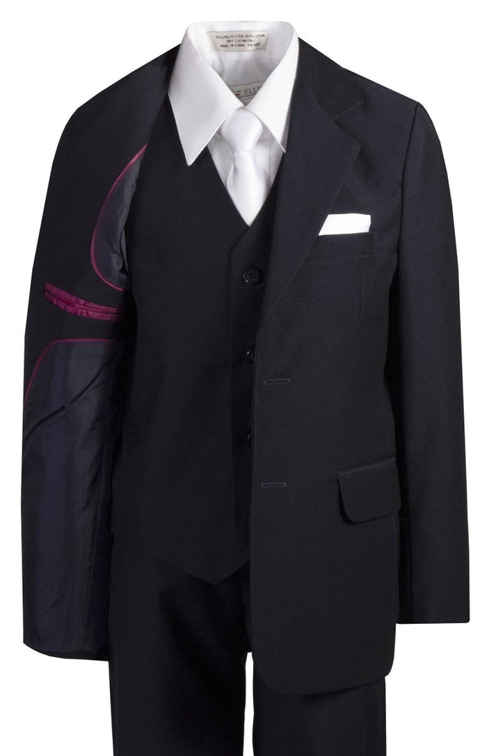 Boys 5 - Piece Navy Suit Set First Holy Communion - Tuxgear