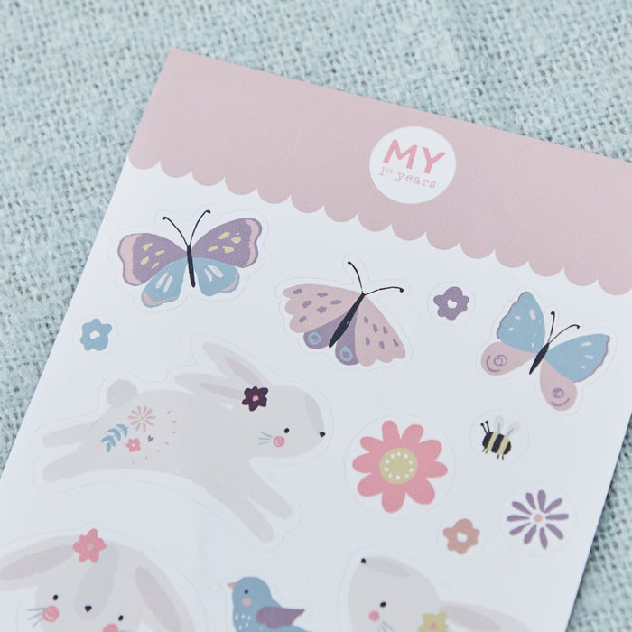 Bunny Guitar Sticker Sheet