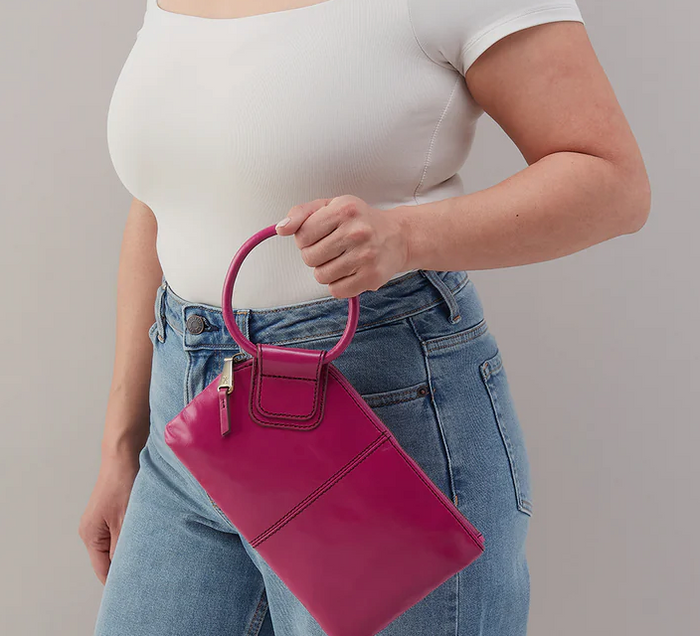 Cactus Flower Sable Wristlet