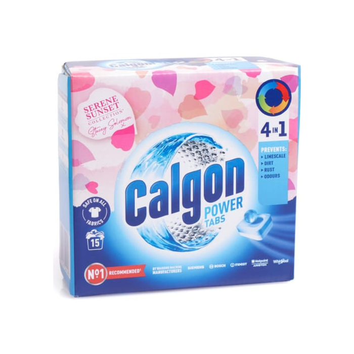 Calgon 4-in-1 Tablets Washing Machine Cleaner 15 Tablets