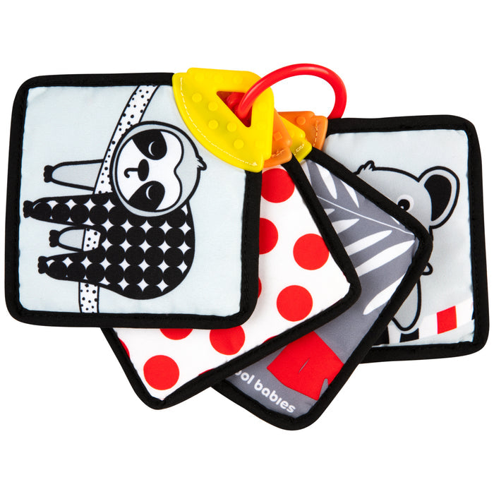 Canpol babies® Soft contrast cards with teether BabiesBoo – slika 4