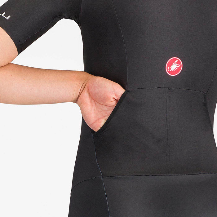 Castelli | Core Trisuit | Short Sleeve | Dames | Black