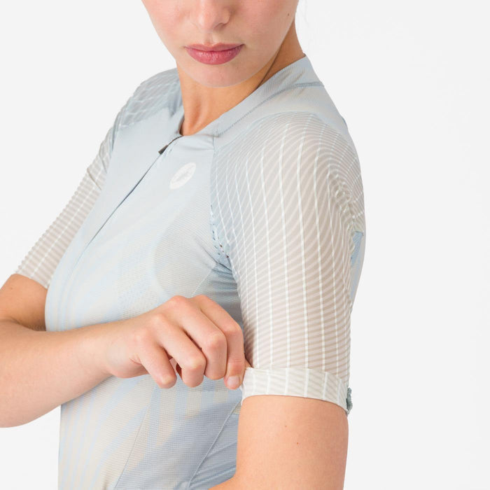 Castelli | San Remo 3 | Trisuit | Short Sleeve | Dames | Sky / Silver