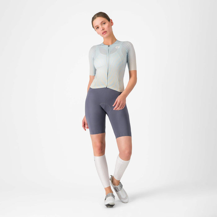 Castelli | San Remo 3 | Trisuit | Short Sleeve | Dames | Sky / Silver