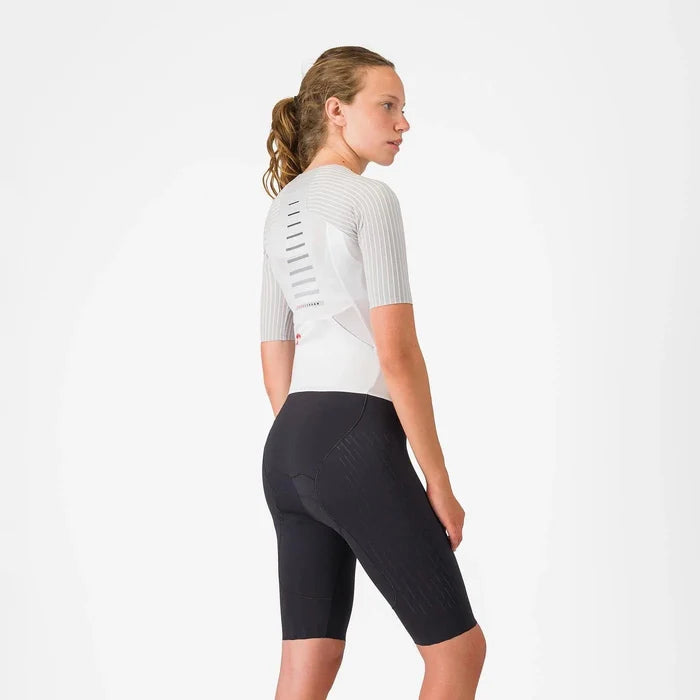 Castelli | San Remo 3 | Trisuit | Short Sleeve | Dames | White / Black