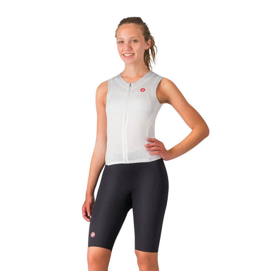 Castelli | San Remo 3 | Trisuit | Sleeveless | Dames | White / Black
