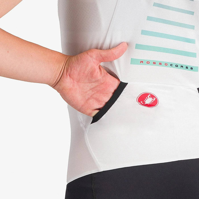Castelli | San Remo 3 | Trisuit | Sleeveless | Dames | White / Black