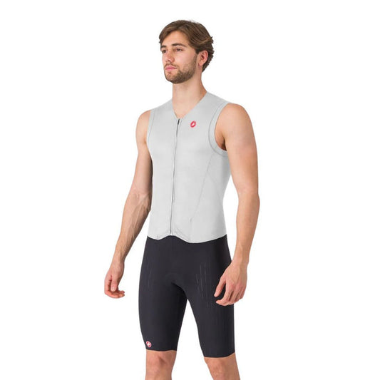 Castelli | San Remo 3 | Trisuit | Sleeveless | Heren | White / Black