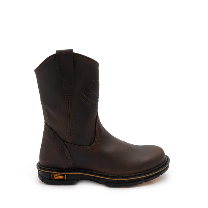 CEBU Men's Max Steel Toe Wellington Work Boot — Steel Toe Protection
