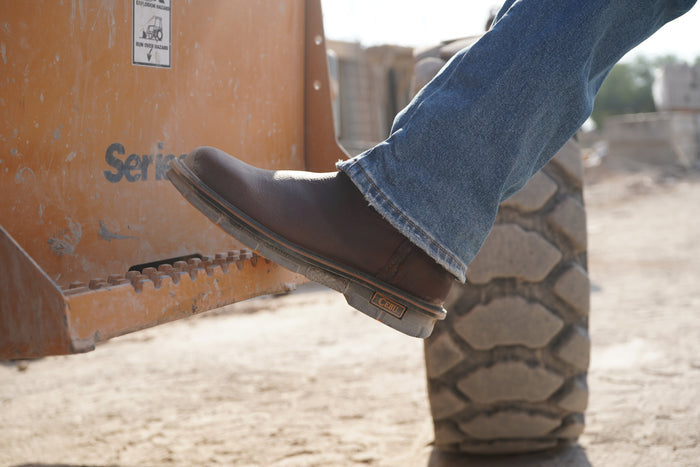 CEBU Men's Max Steel Toe Wellington Work Boot — Steel Toe Protection