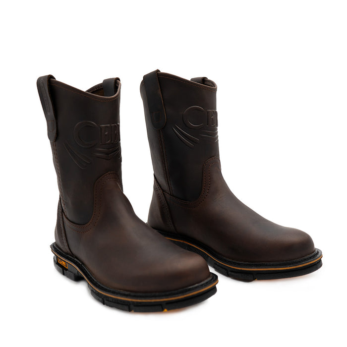 CEBU Men's Max Steel Toe Wellington Work Boot — Steel Toe Protection