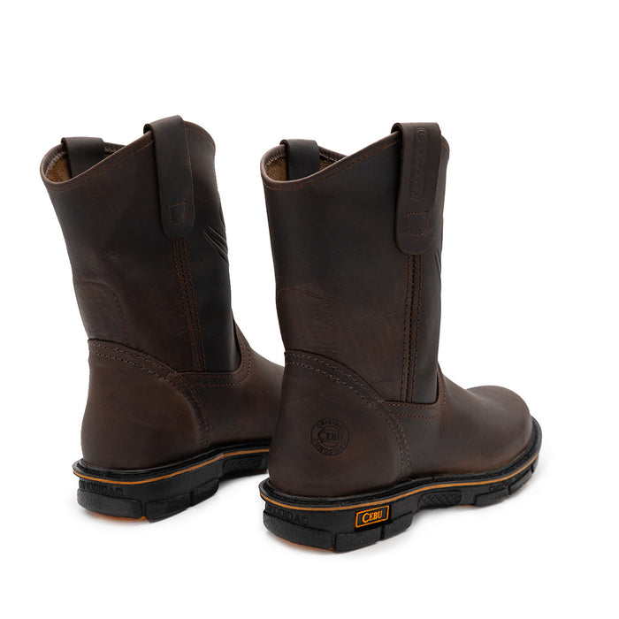 CEBU Men's Max Steel Toe Wellington Work Boot — Steel Toe Protection