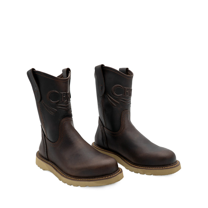 Rul 500 men’s leather work boot with flexible lightweight sole