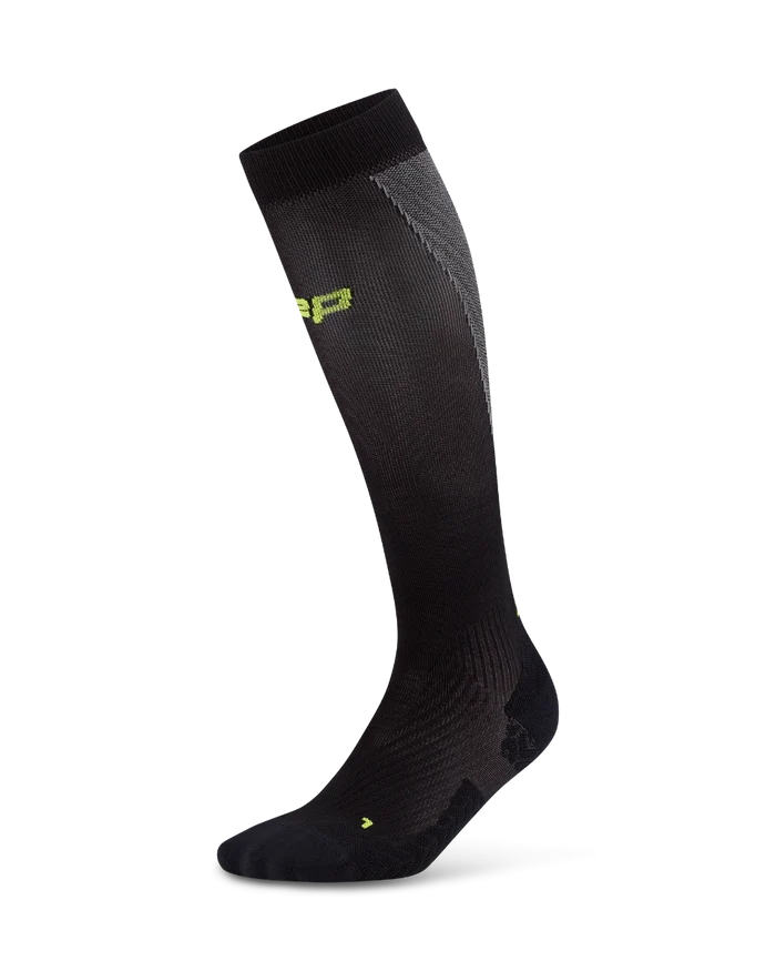 CEP | Compression Socks Ultralight | Tall | Dames | Black / Grey