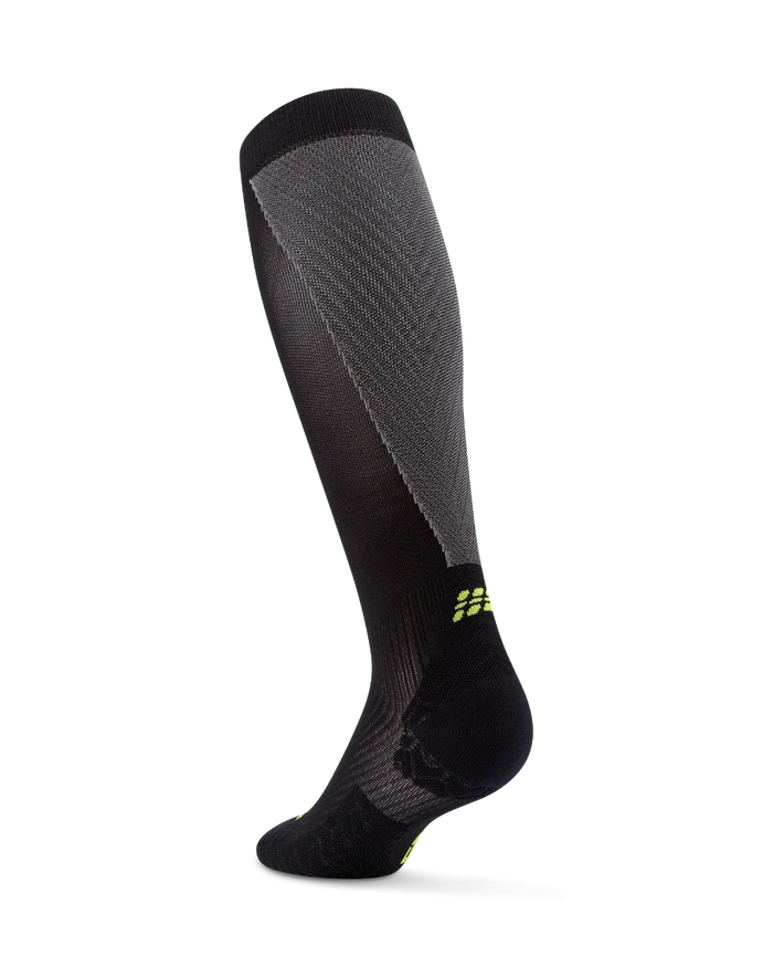 CEP | Compression Socks Ultralight | Tall | Dames | Black / Grey