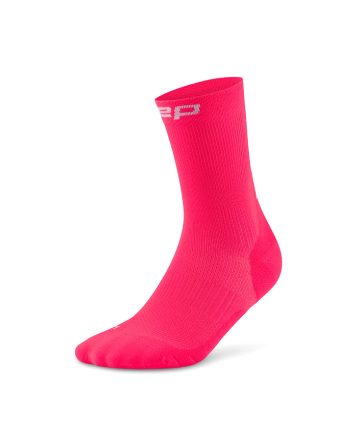 CEP | Run Compression Socks | Mid Cut | Dames | Pink