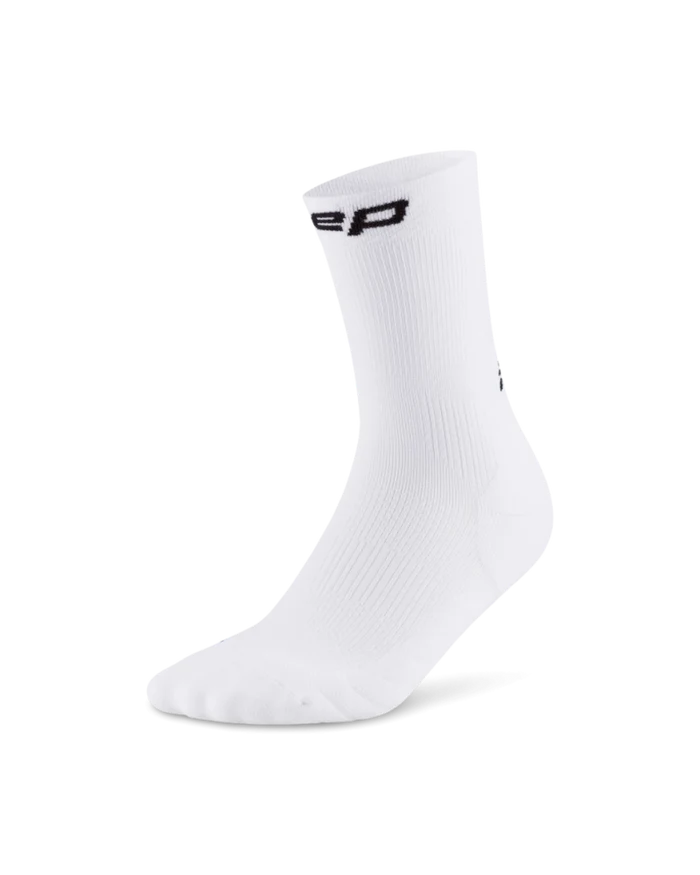 CEP | Run Compression Socks | Mid Cut | Dames | White