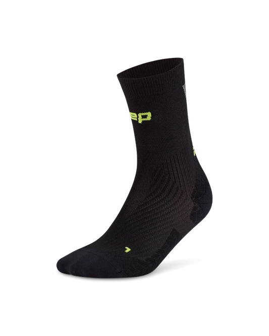 CEP | Run Ultralight Socks | Mid Cut | Dames | Black / Grey