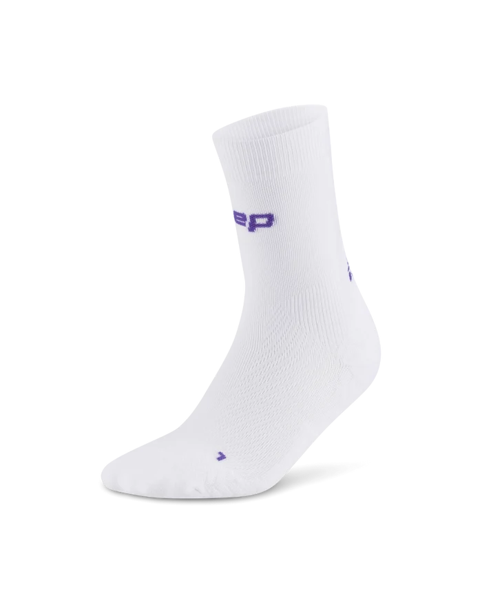 CEP | Run Ultralight Socks | Mid Cut | Dames | White